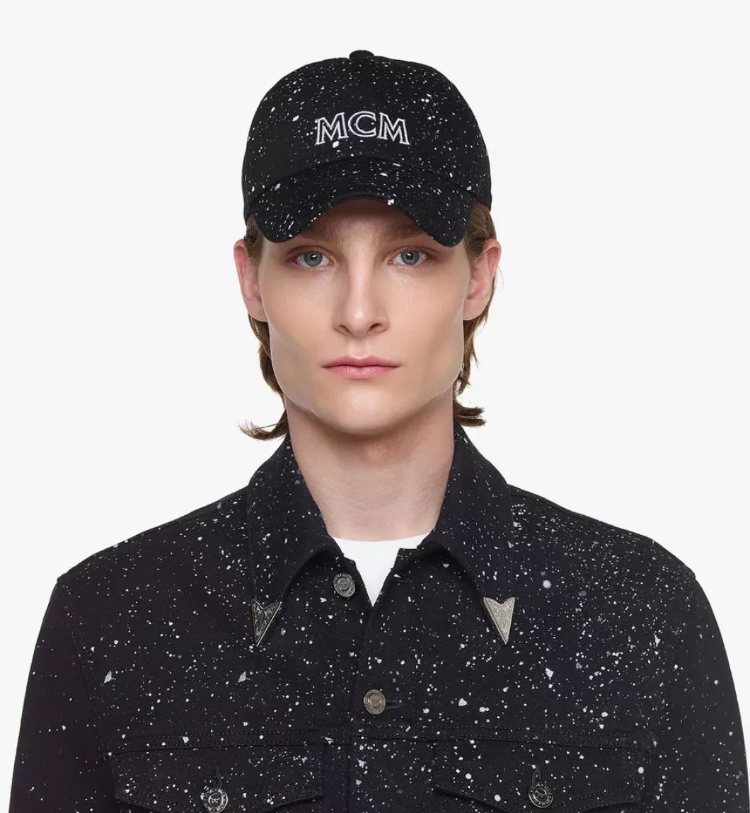 Galaxy Print Logo Cotton Cap
