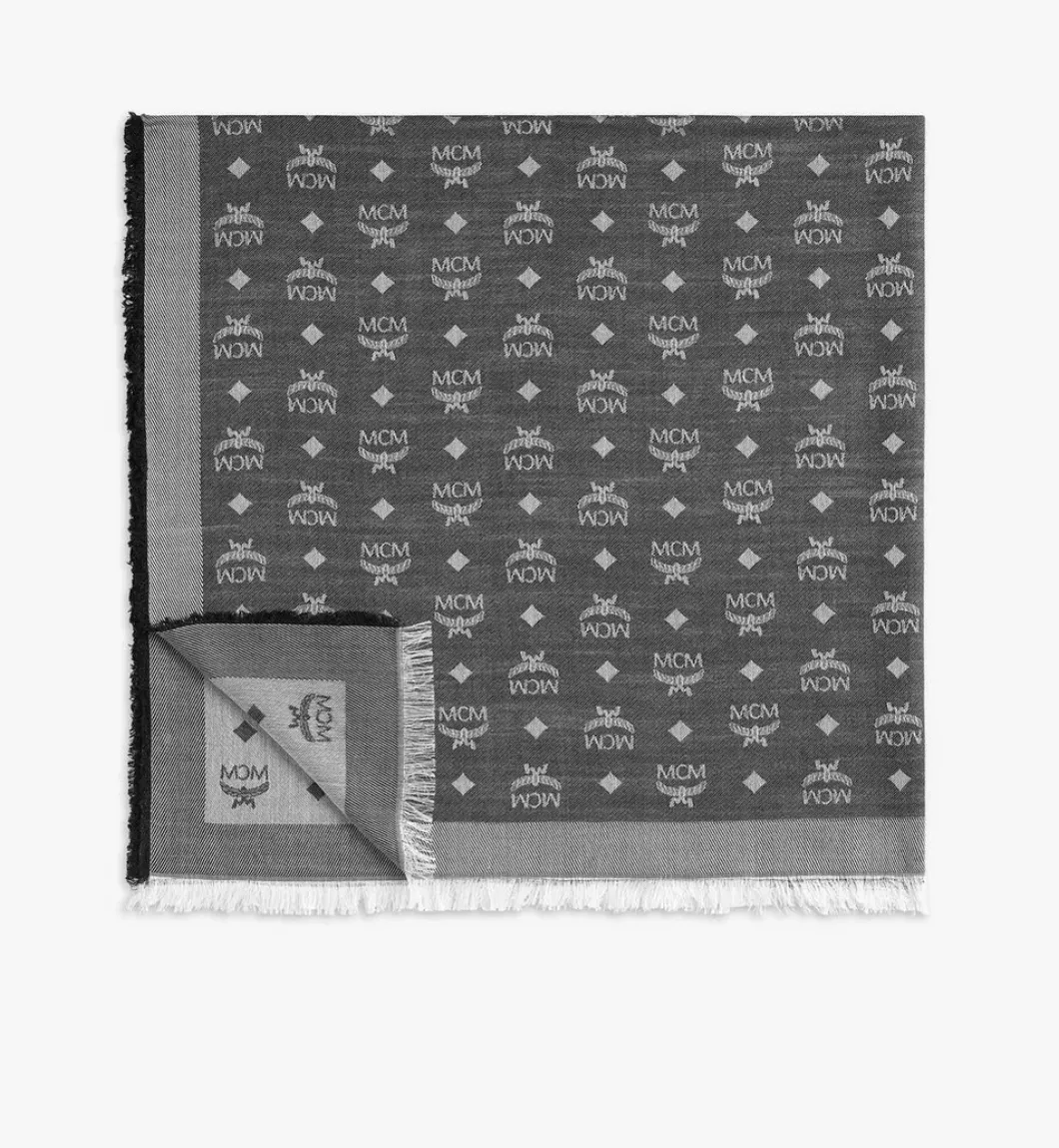 Jacquard Monogram Scarf