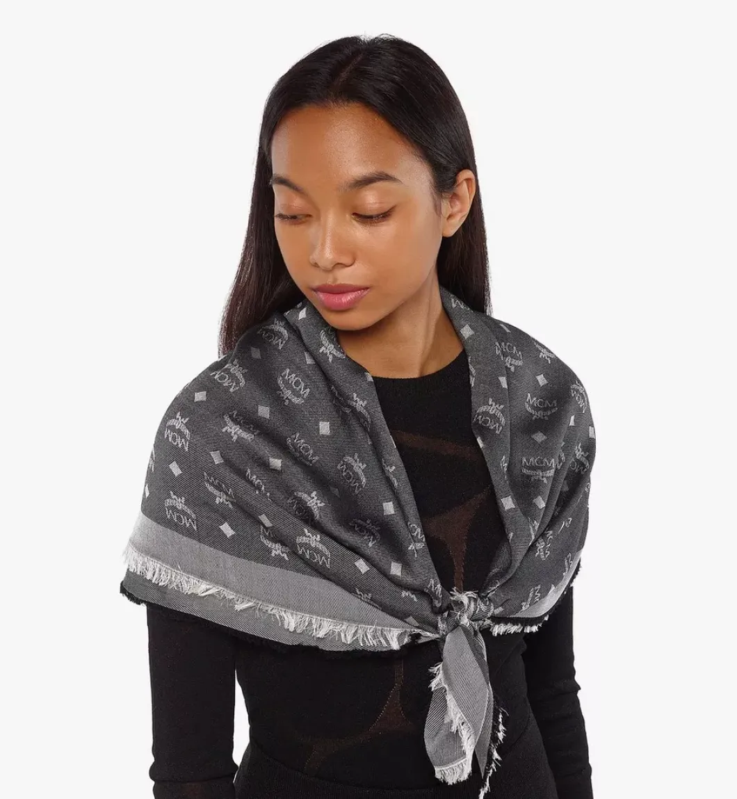 Jacquard Monogram Scarf