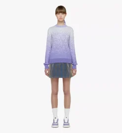 Jacquard Sweater In Gradation Mohair