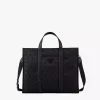Klassik Tote In Cubic Jacquard Nylon