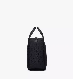 Klassik Tote In Cubic Jacquard Nylon