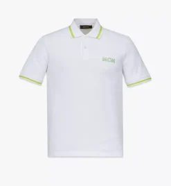Logo Polo Shirt In Organic Cotton