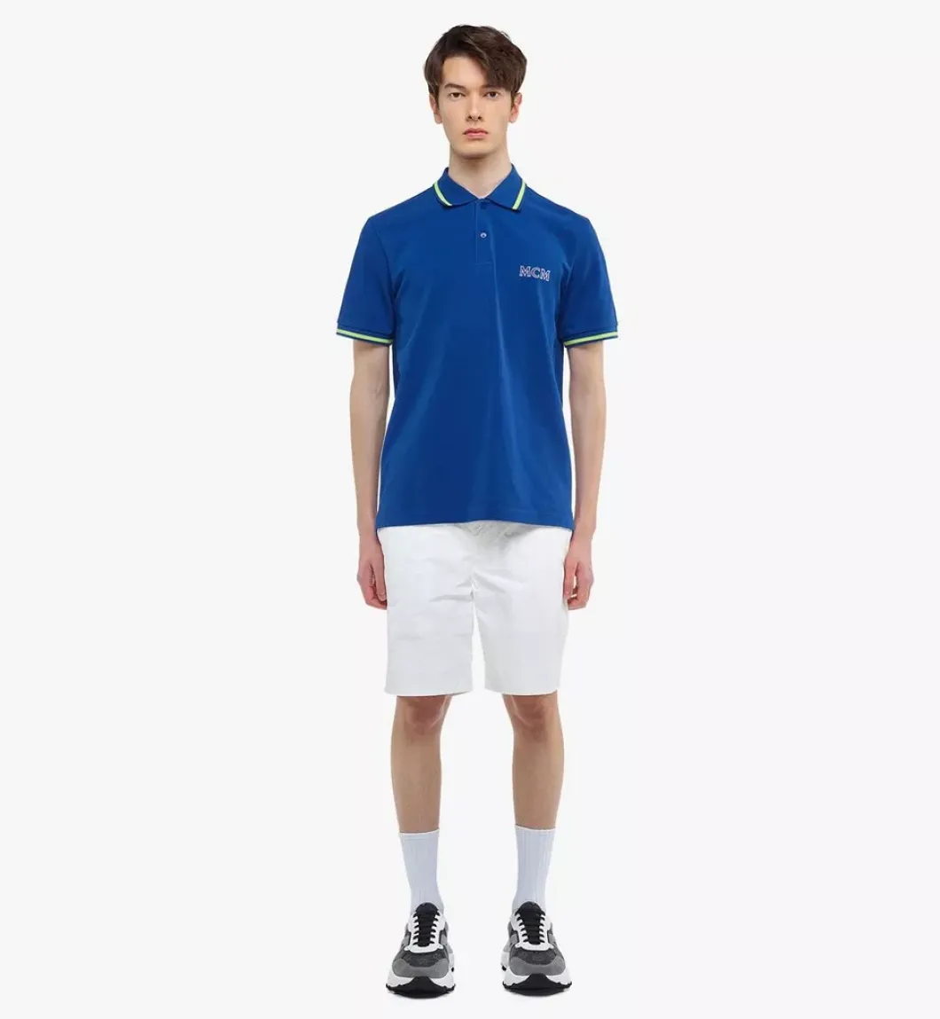 Logo Polo Shirt In Organic Cotton