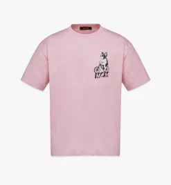 M Pup Bicycle Print T-Shirt In Organic Cotton