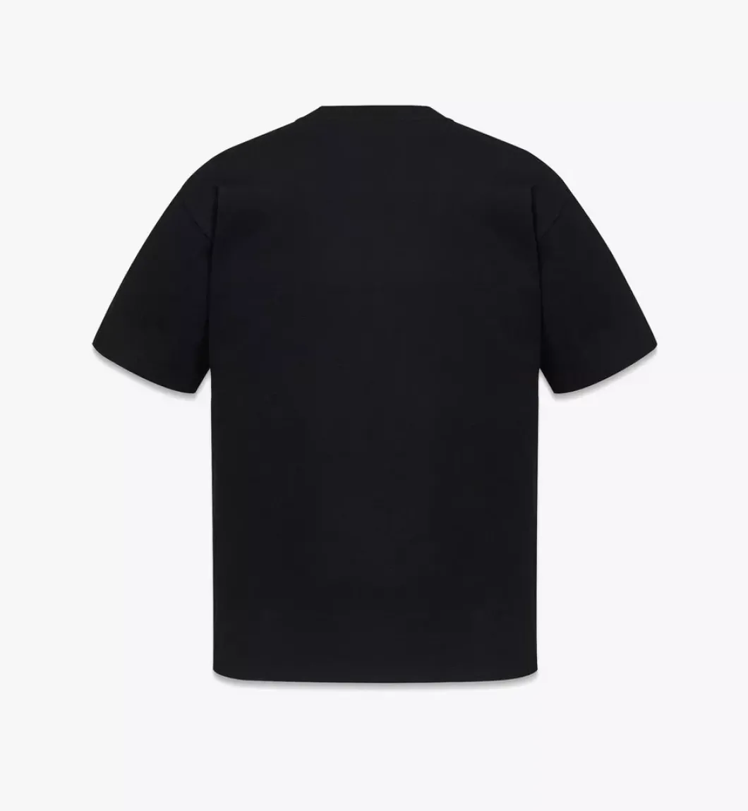 M Pup Bulldog Print T-Shirt In Organic Cotton