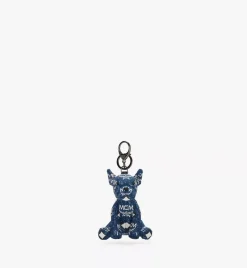 M Pup Charm In Vintage Jacquard