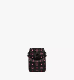 M Pup Drawstring In Color Splash Logo Leather