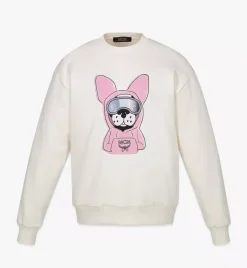M Pup Graphic Sweatshirt In Organic Cotton
