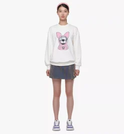 M Pup Graphic Sweatshirt In Organic Cotton
