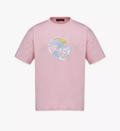 M Pup Sunrise Print T-Shirt In Organic Cotton