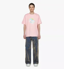 M Pup Sunrise Print T-Shirt In Organic Cotton
