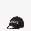 Mcm Essentials Logo Cap In Cotton Twill