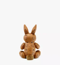 Mcm Park Rabbit Stationery Holder In Visetos Leather Mix