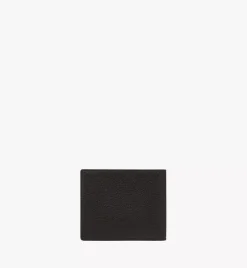 Mcm Tech Bifold Wallet In Embossed Spanish Leather