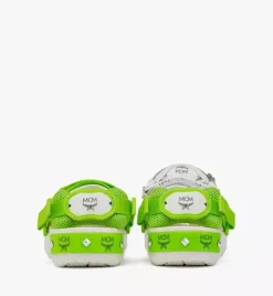 Mcm X Crocs Classic Clog W/ Belt Bag Bracelet