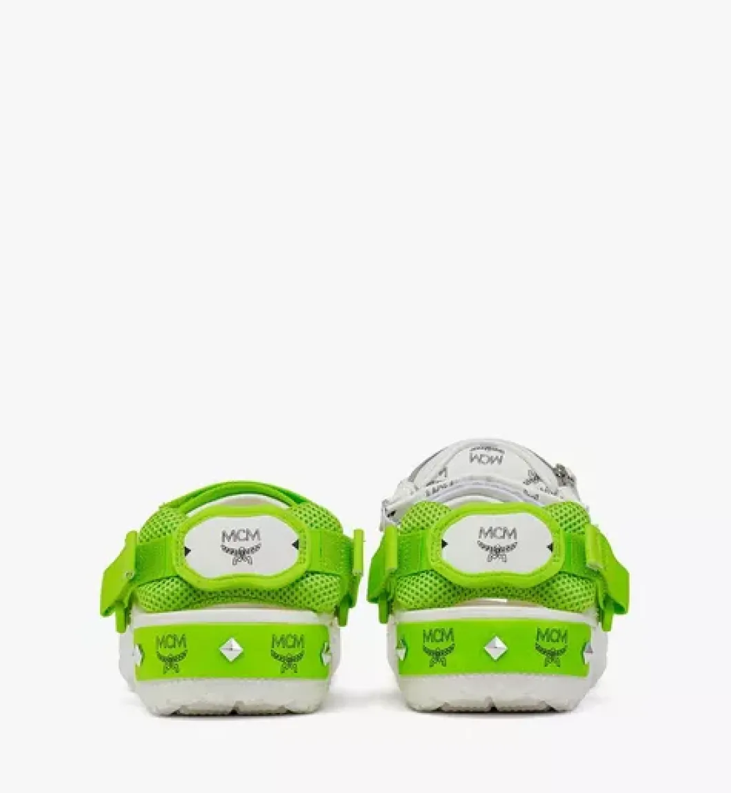 Mcm X Crocs Classic Clog W/ Belt Bag Bracelet