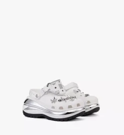 Mcm X Crocs Mega Crush Clog W/ Belt Bag Bracelet