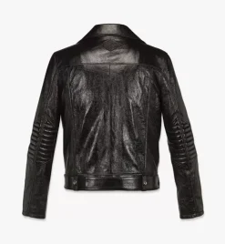 Mcmotor Biker Jacket In Lamb Leather