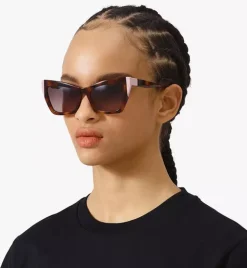 Mcm722Slb Rectangular Sunglasses