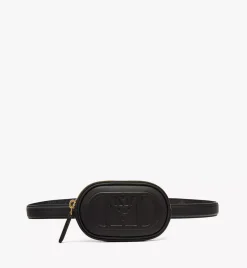 Mode Travia Belt W/ Zip Pouch In Nappa Leather