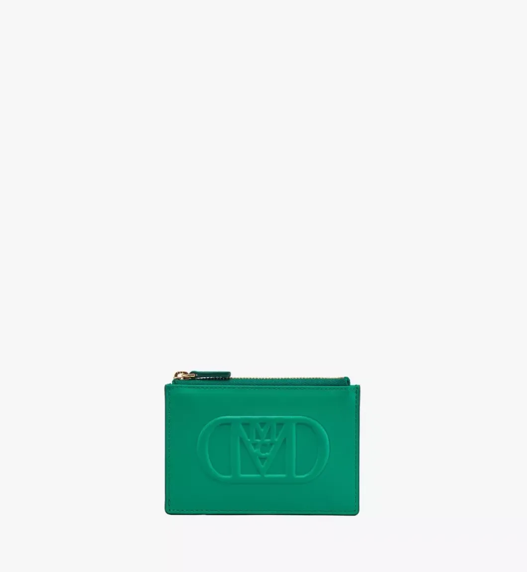 Mode Travia Card Holder In Spanish Nappa Leather