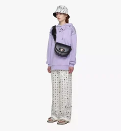 Mode Travia Crossbody W/ Pouch Charm In Lamb Nappa Leather