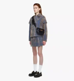 Mode Travia Crossbody W/ Pouch Charm In Lamb Nappa Leather