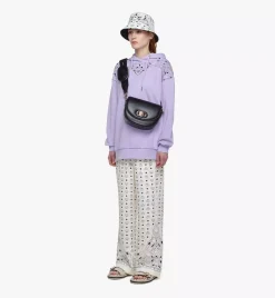 Mode Travia Crossbody W/ Pouch Charm In Lamb Nappa Leather