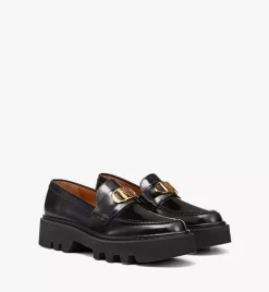 Mode Travia Loafers In Brushed Calf Leather