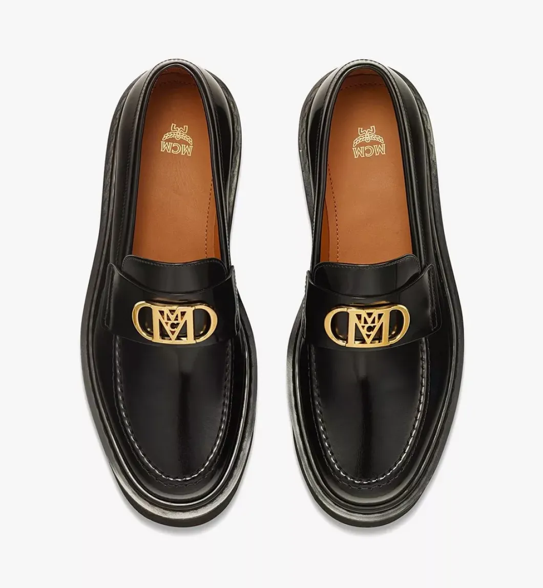 Mode Travia Loafers In Brushed Calf Leather