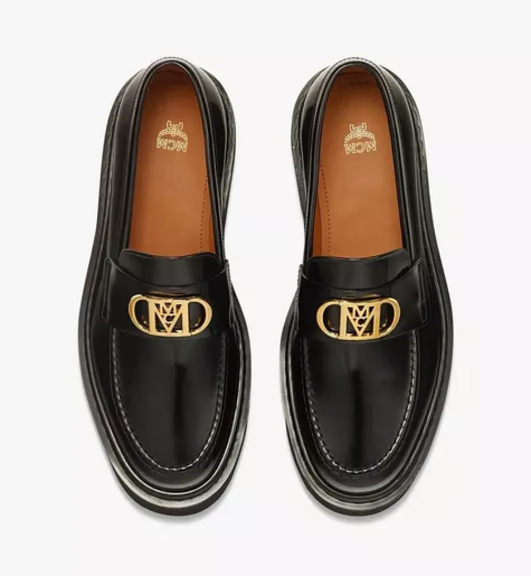 Mode Travia Loafers In Brushed Calf Leather