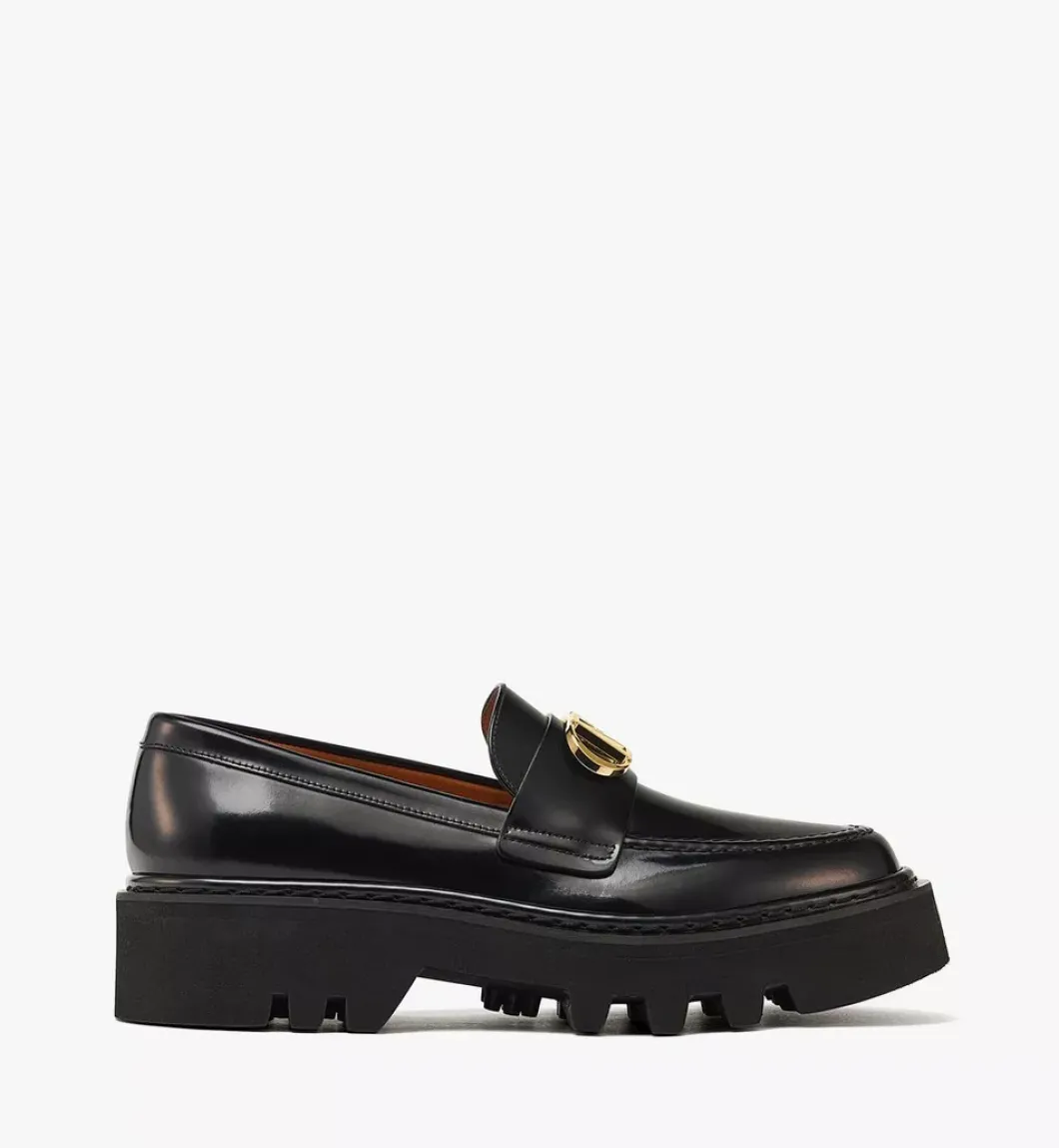 Mode Travia Loafers In Brushed Calf Leather