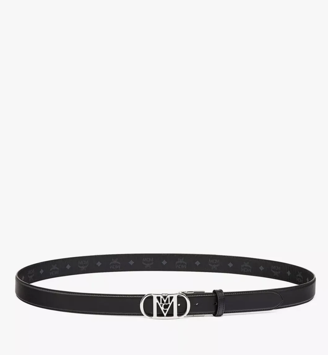 Mode Travia Reversible Belt 1" In Embossed Leather