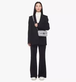 Mode Travia Shoulder Bag In Glitter Leather