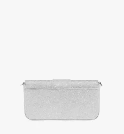 Mode Travia Shoulder Bag In Glitter Leather