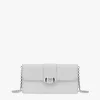 Mode Travia Wallet On Chain In Glitter Leather