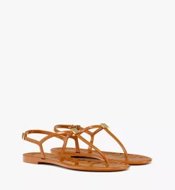 Monogram Jelly Sandals