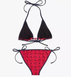 Monogram Print Bikini