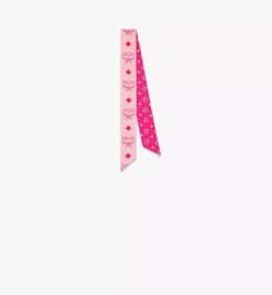 Monogram Print Petite Silk Scarf