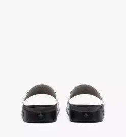 Monogram Print Rubber Slides