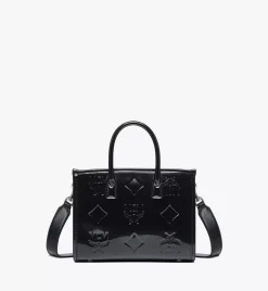 Munchen Tote In Maxi Patent Leather