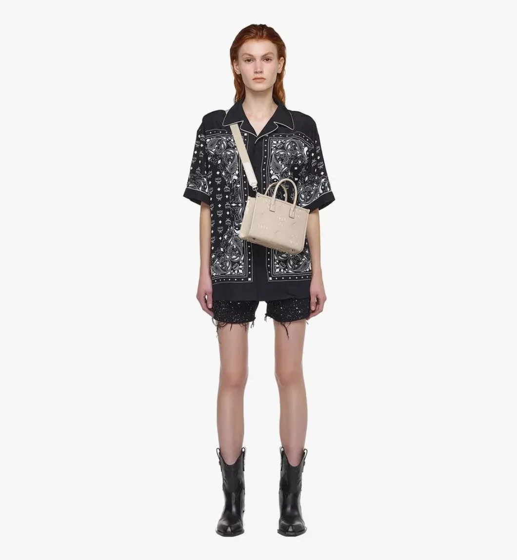 Munchen Tote In Maxi Patent Leather
