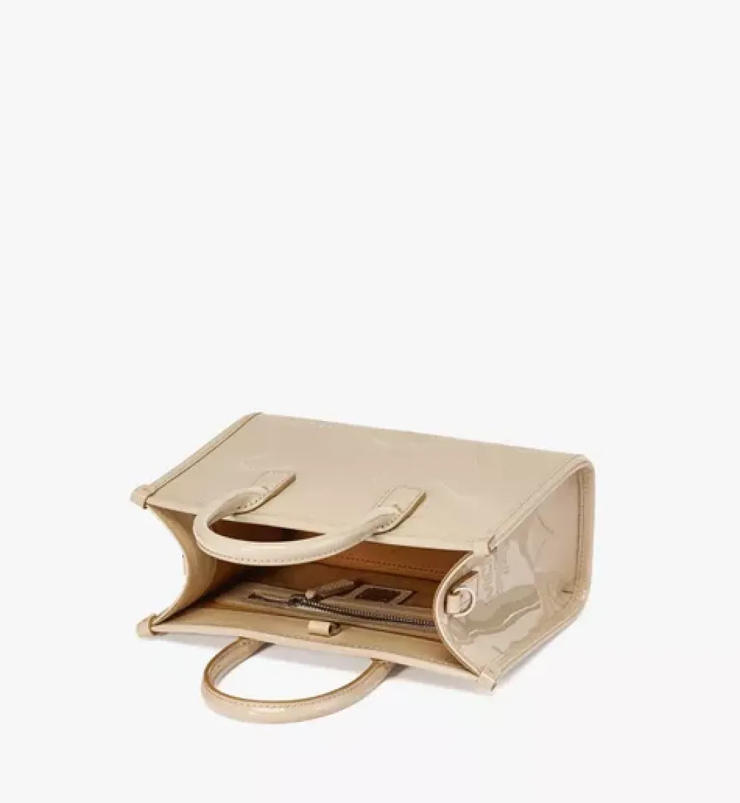 Munchen Tote In Maxi Patent Leather