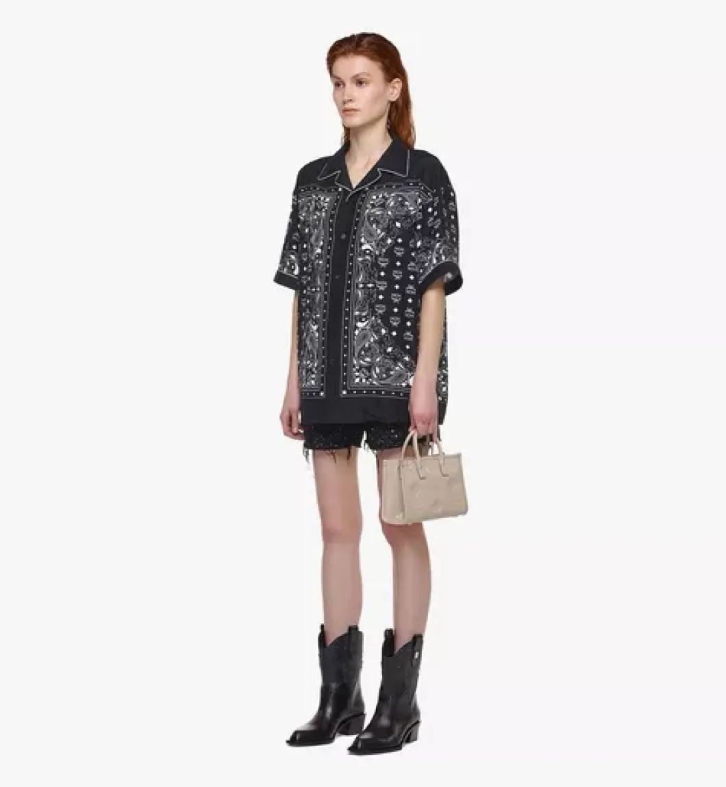 Munchen Tote In Maxi Patent Leather