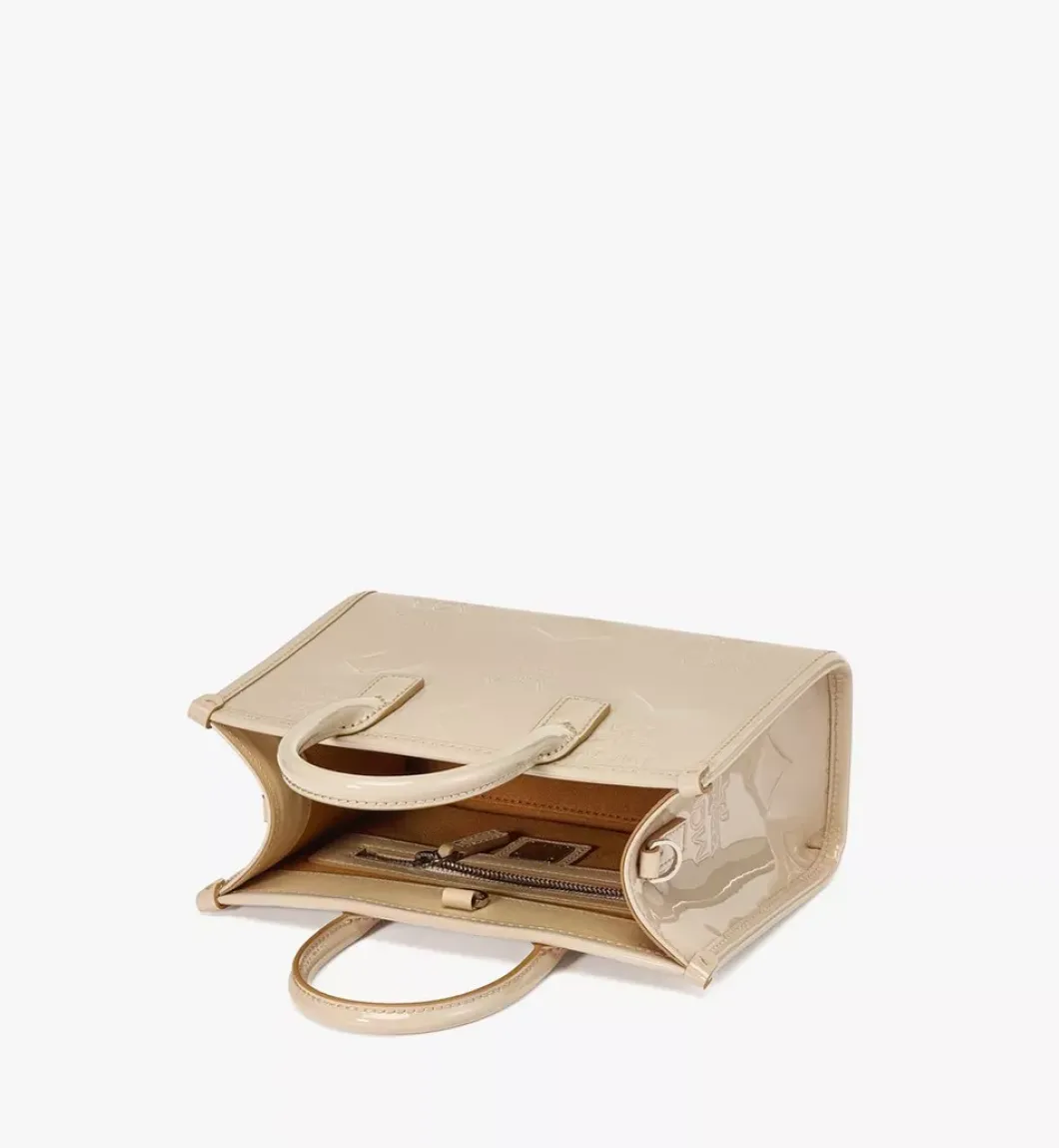 Munchen Tote In Maxi Patent Leather