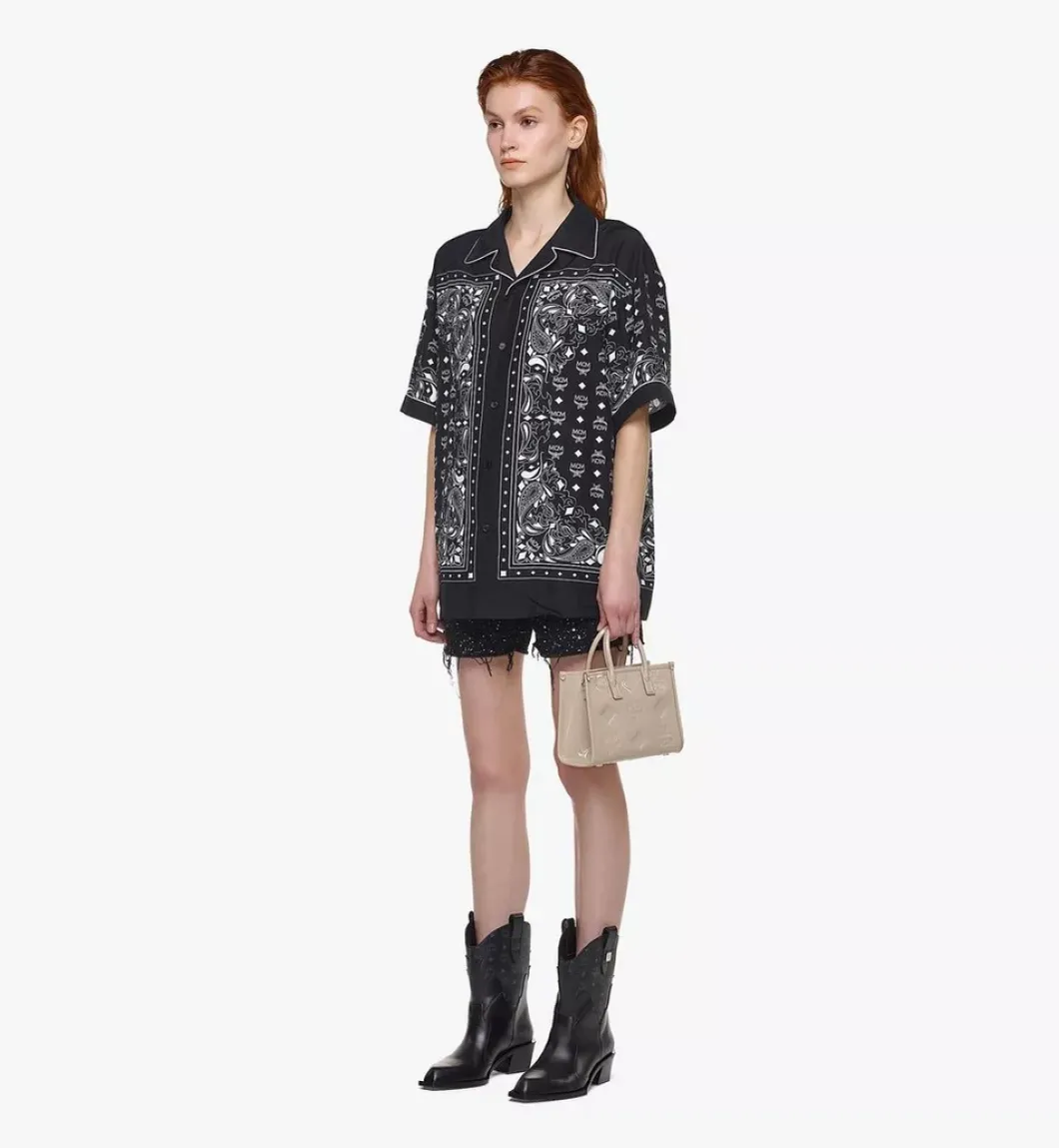 Munchen Tote In Maxi Patent Leather