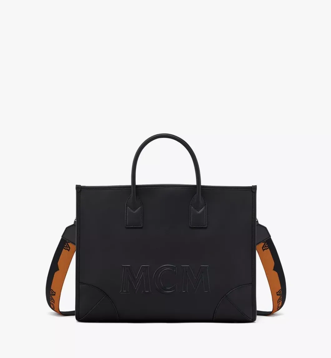 Munchen Tote In Spanish Calf Leather