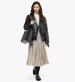 Munchen Tote In Spanish Calf Leather