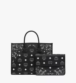 Munchen Tote In Studded Bandana Visetos